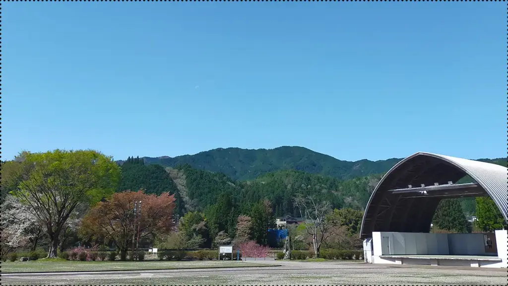 道の駅 花街道付知のイベント広場